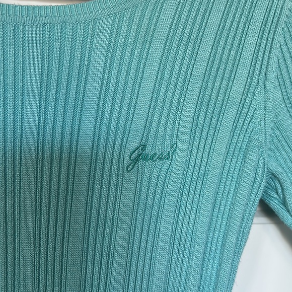 (4 for $80) GUESS Knit Top 🩵 - Picture 2 of 7